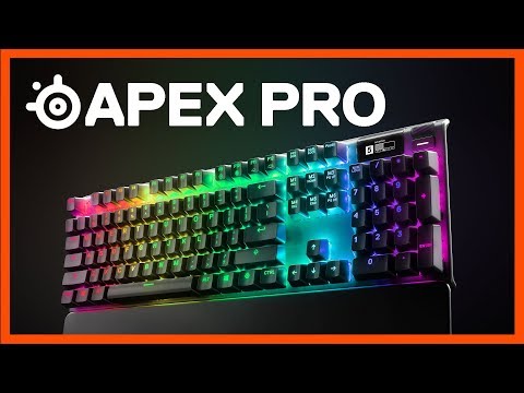 Adjustable Mechanical Switches on the Fastest Keyboard Ever - SteelSeries Apex Pro