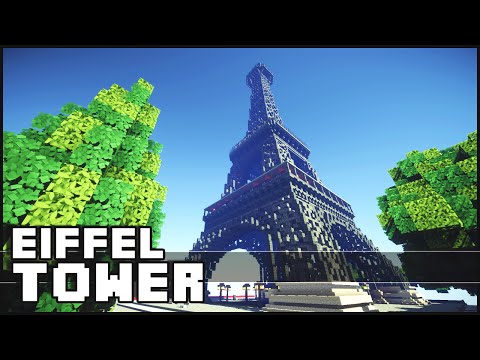 Minecraft - Eiffel Tower &amp; Paris Buildings