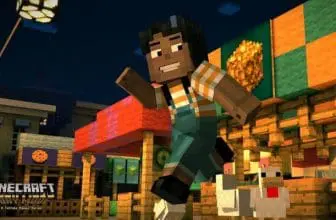 Minecraft Story Mode Jesse kann man als Mann oder Frau spielen