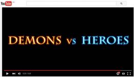Neuer Pre-Trailer von Schokoaprikose DEMONS vs HEROES