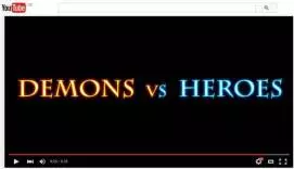 Neuer Pre-Trailer von Schokoaprikose DEMONS vs HEROES