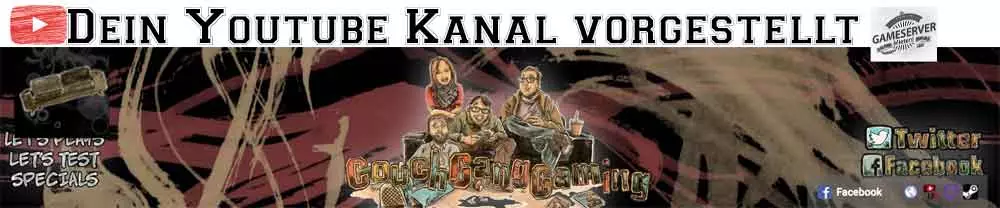 Couch Gang Gaming macht let´s plays auf youtube
