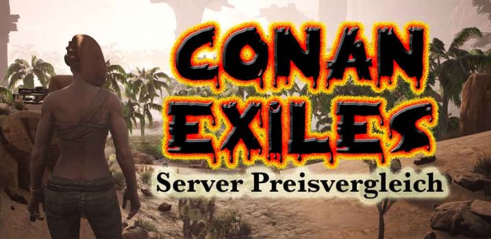 Conan Exiles Foto mit Barbarin in Oase