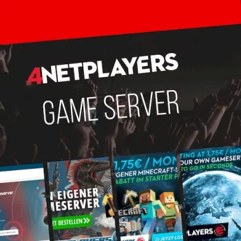 4Netplayers grafik mit ark, minecraft und teamspeak angeboten