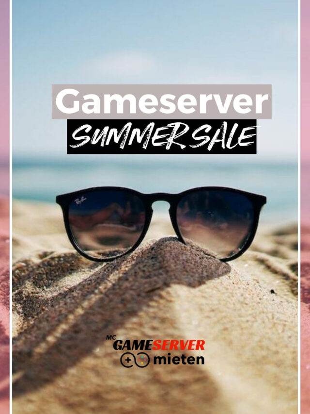 Gameserver Summer Sales 2023 ist da!