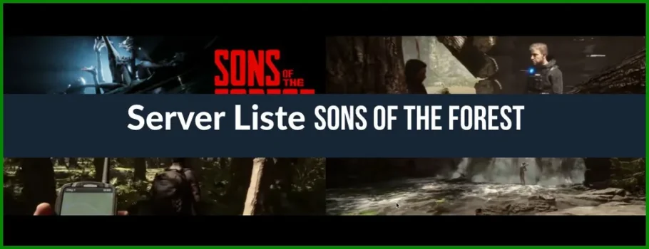 Bild zeigt 3 Bilder aus dem Spiel Sons of the Forest