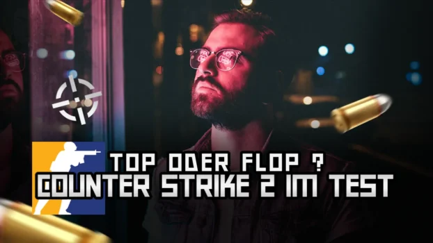 gameserver mieten 2025 | 25 Counter Strike 2 Test zeigt Gamer vor seinem PC , Dunkles Zimmer