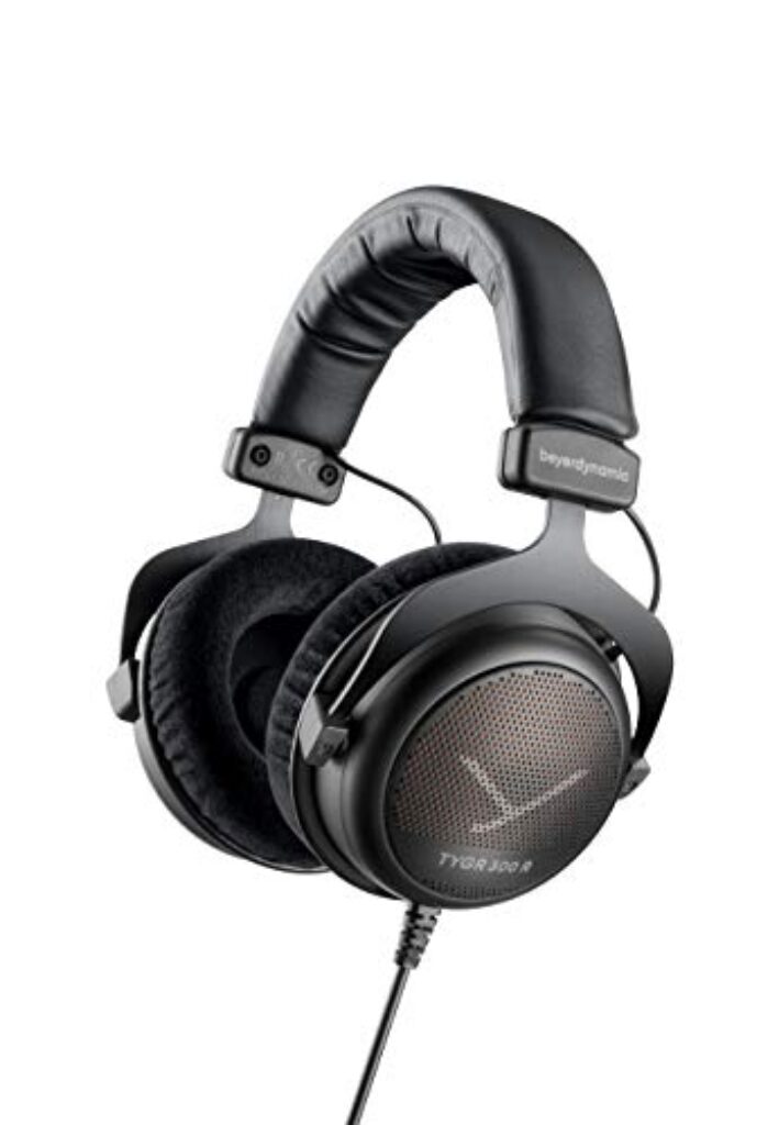 beyerdynamic TYGR 300 R Kopfhörer, offener Gaming-Kopfhörer, kabelgebunden, schwarz, geeignet für PS4 Konsole, PC, Xbox, Nintendo