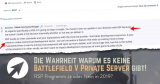 Battlefield V Server: Warum es noch keine privaten Miet-Server gibt