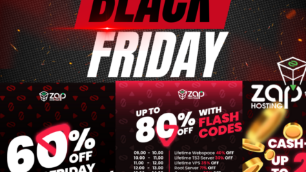 Black Friday bei ZAP-Hosting: Staffelpreise mit viel Rabatt