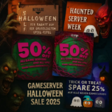 🎃 Gameserver Halloween Sale 2025 – Gruselige Rabatte für schlaue Gamer! 👻