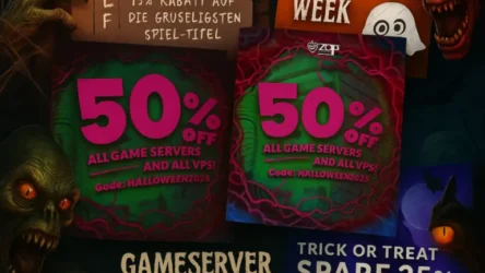 🎃 Gameserver Halloween Sale 2025 – Gruselige Rabatte für schlaue Gamer! 👻