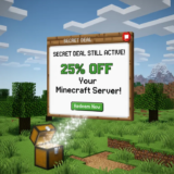 Geheim-Tipp: 25% Minecraft Server Rabatt läuft noch – aber niemand spricht darüber!